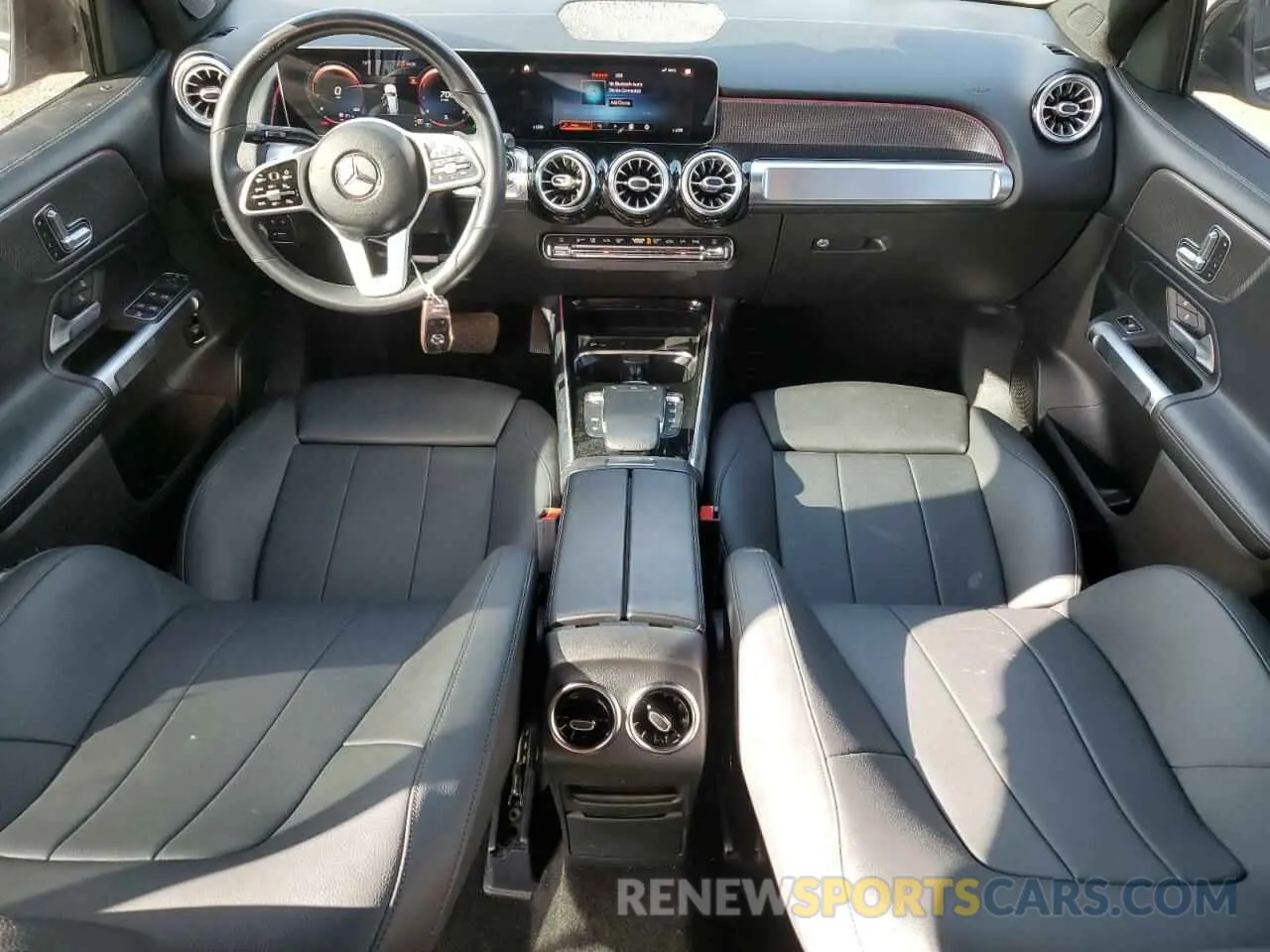 8 fotografías del automóvil dañado W1N4M4GB4MW124112 MERCEDES-BENZ GLB-CLASS 2021