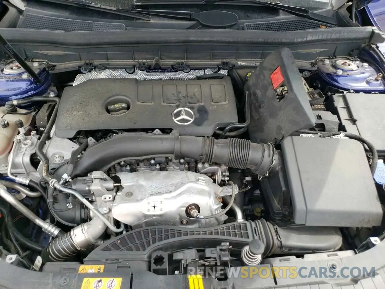 12 fotografías del automóvil dañado W1N4M4GB4MW155022 MERCEDES-BENZ GLB-CLASS 2021