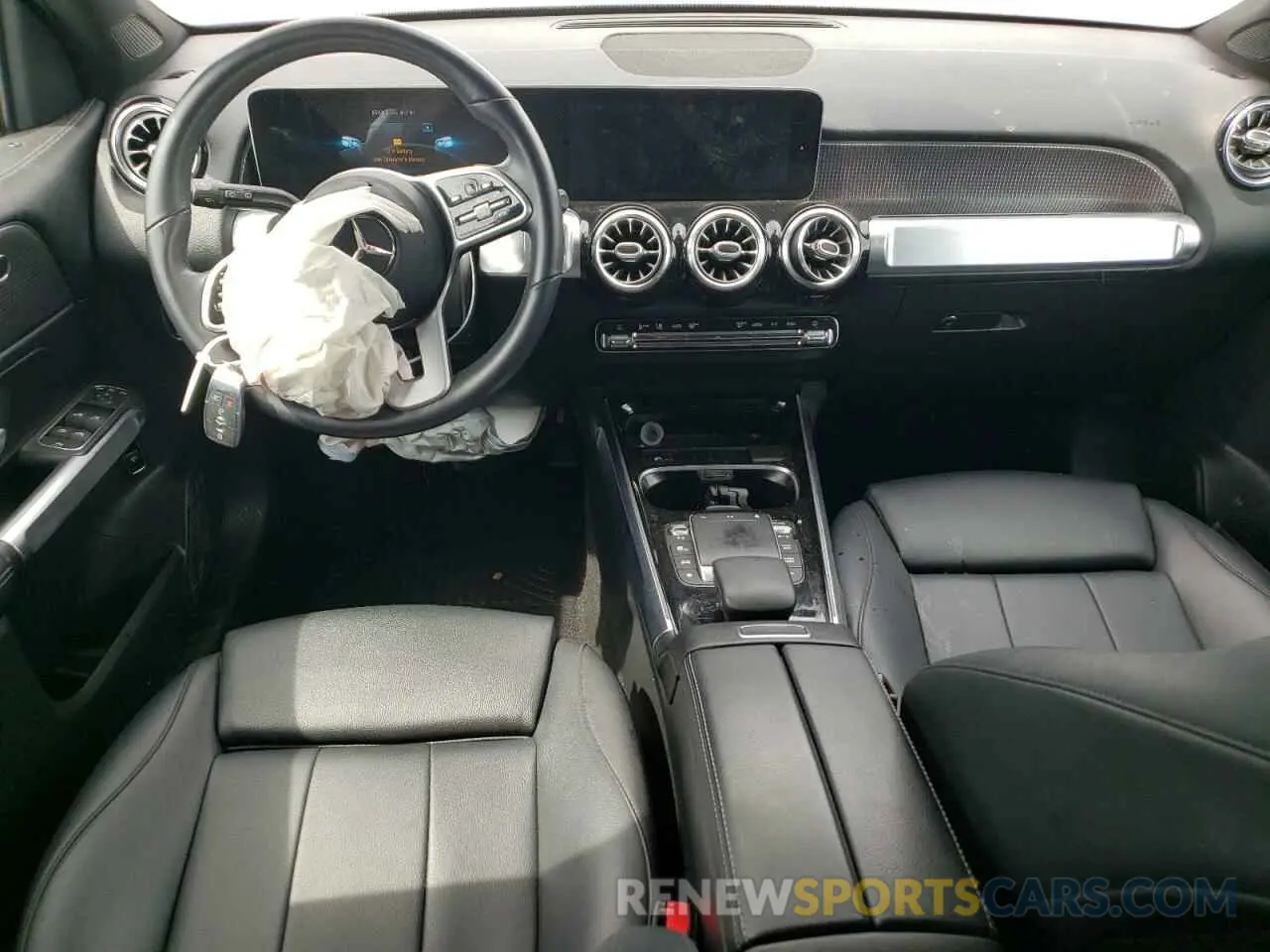 8 fotografías del automóvil dañado W1N4M4GB4MW155022 MERCEDES-BENZ GLB-CLASS 2021