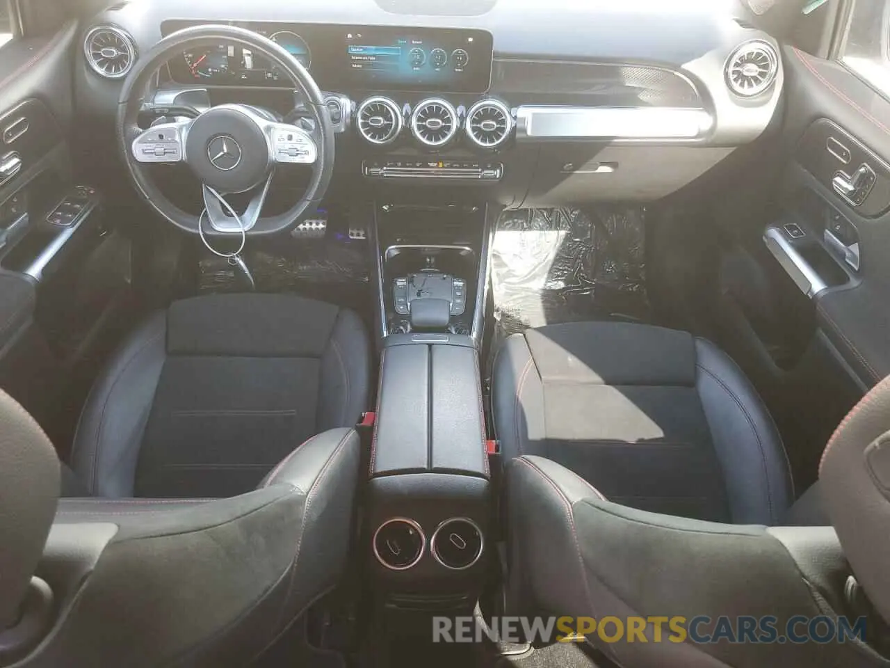 8 fotografías del automóvil dañado W1N4M4GB5MW107786 MERCEDES-BENZ GLB-CLASS 2021