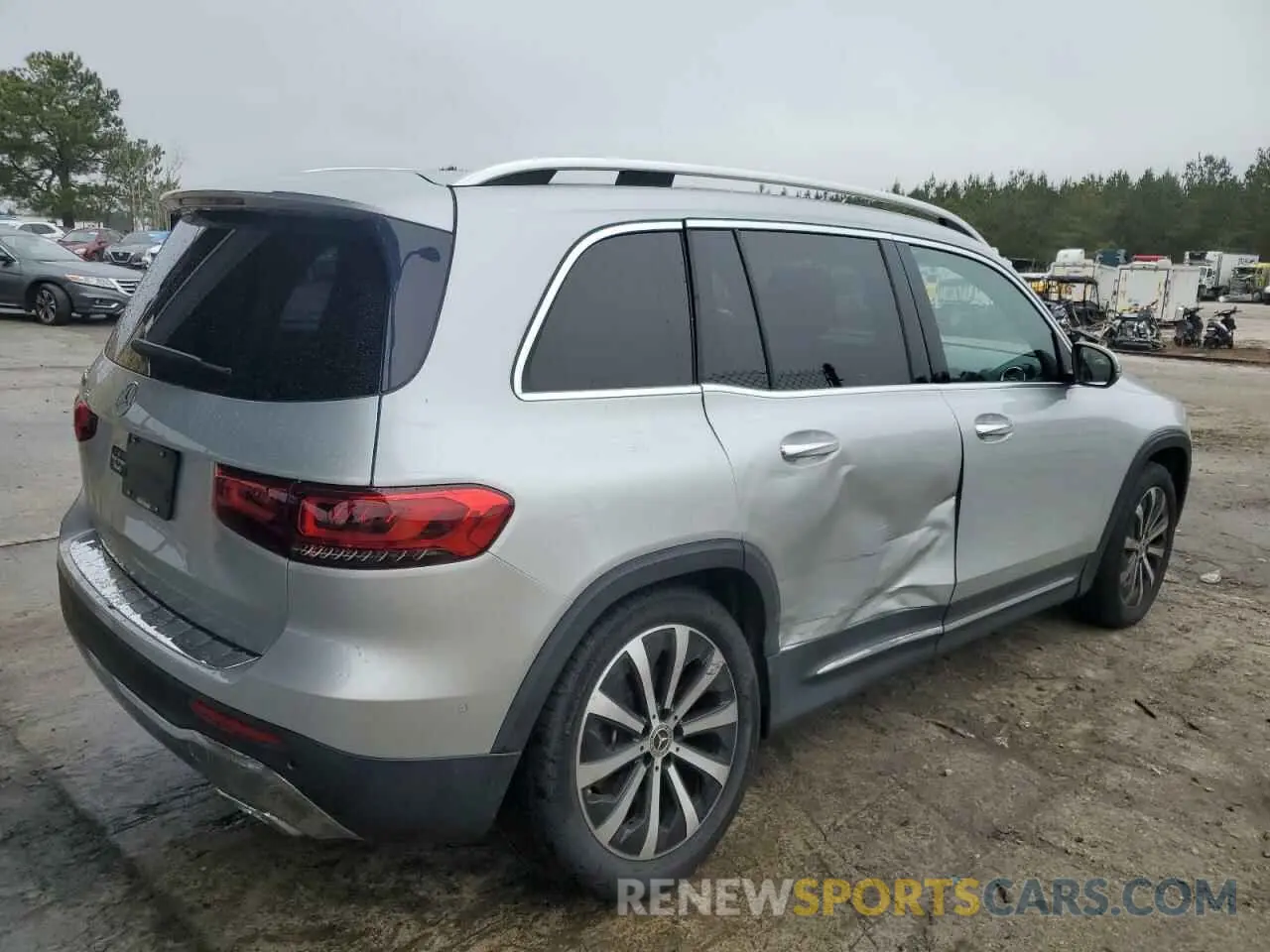 3 fotografías del automóvil dañado W1N4M4GB6MW095275 MERCEDES-BENZ GLB-CLASS 2021