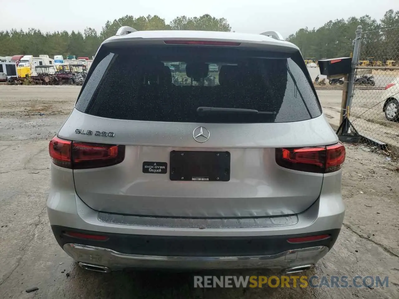 6 fotografías del automóvil dañado W1N4M4GB6MW095275 MERCEDES-BENZ GLB-CLASS 2021