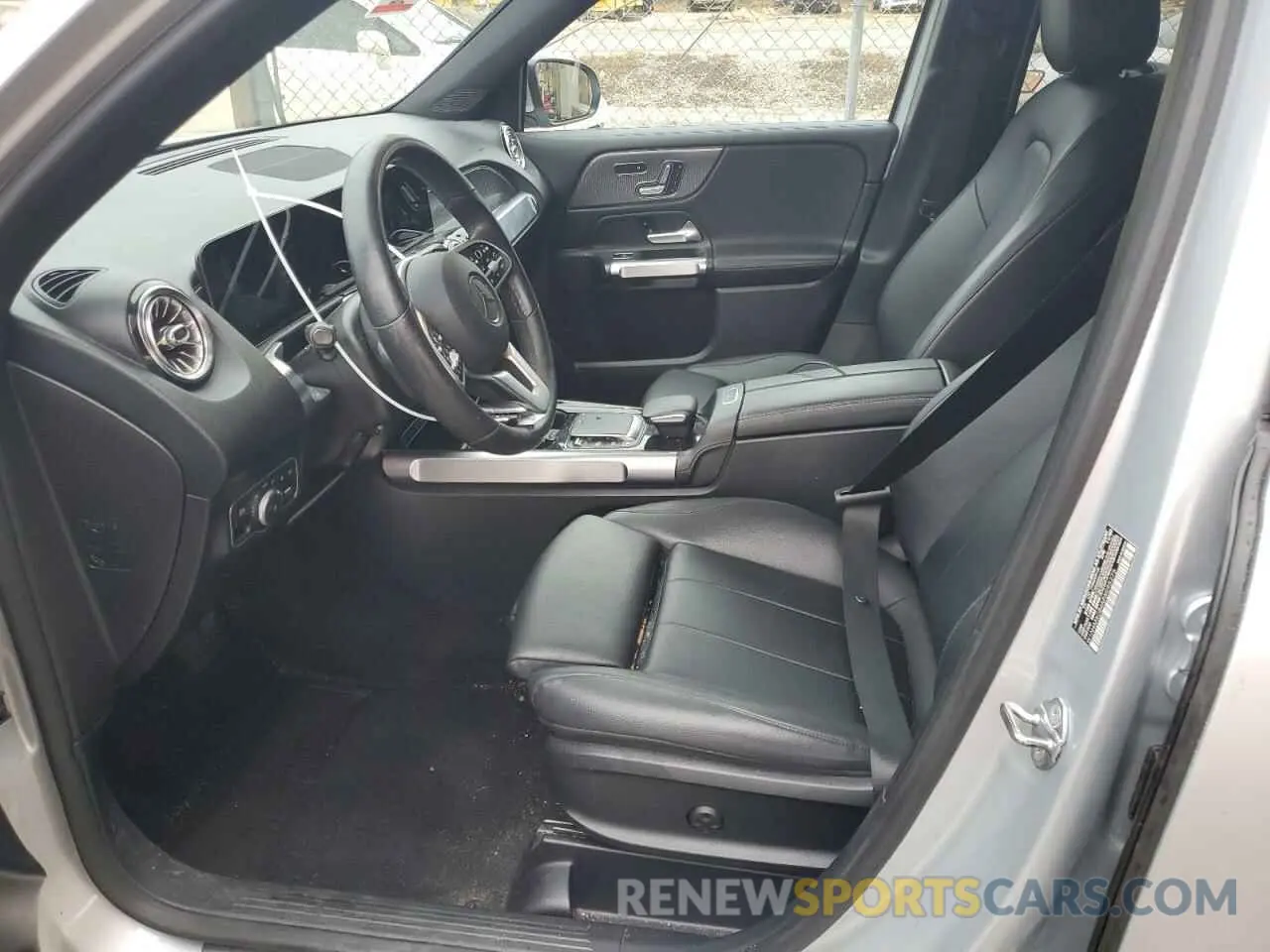 7 fotografías del automóvil dañado W1N4M4GB6MW095275 MERCEDES-BENZ GLB-CLASS 2021