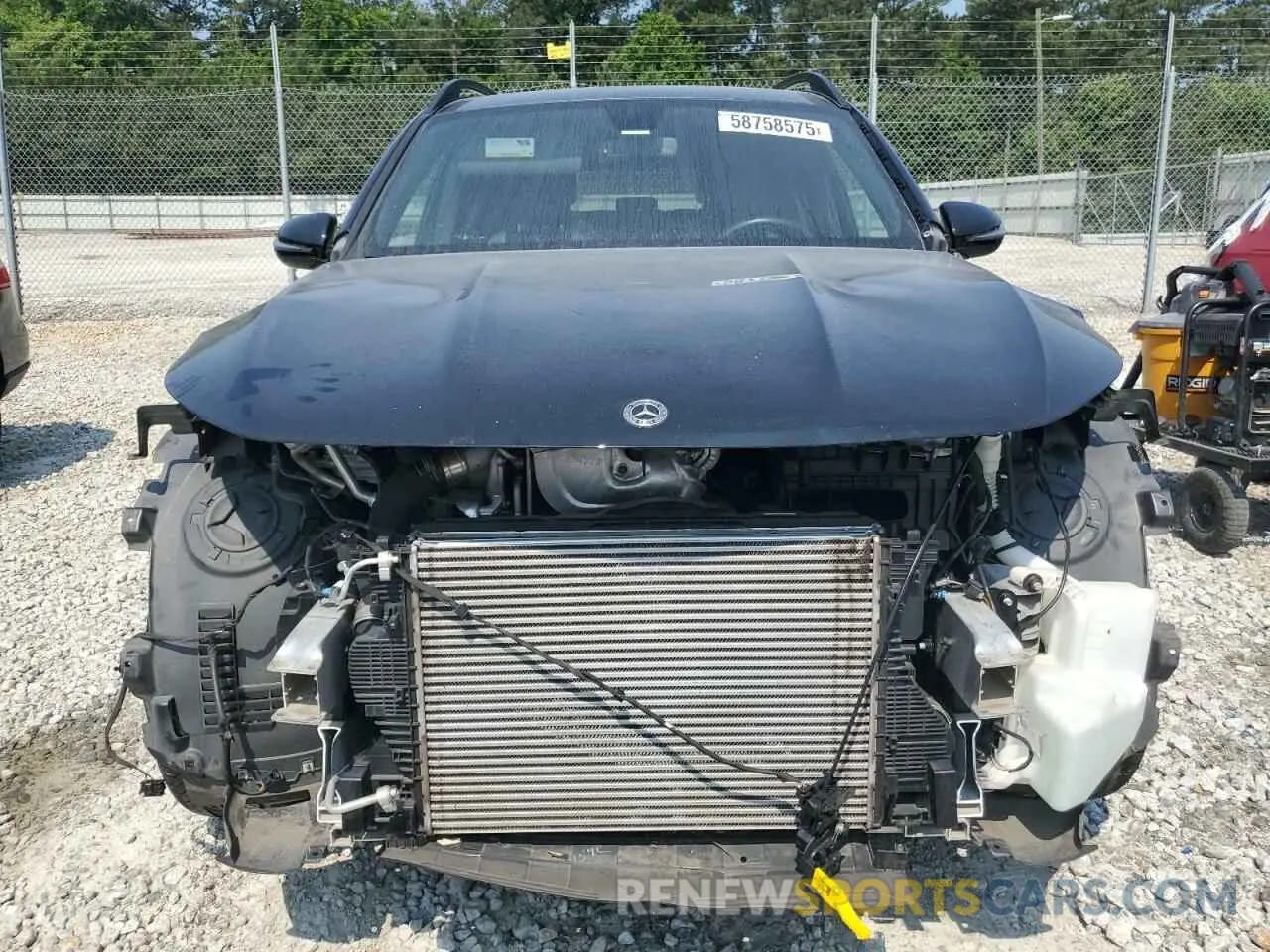 5 fotografías del automóvil dañado W1N4M4GB8MW090692 MERCEDES-BENZ GLB-CLASS 2021
