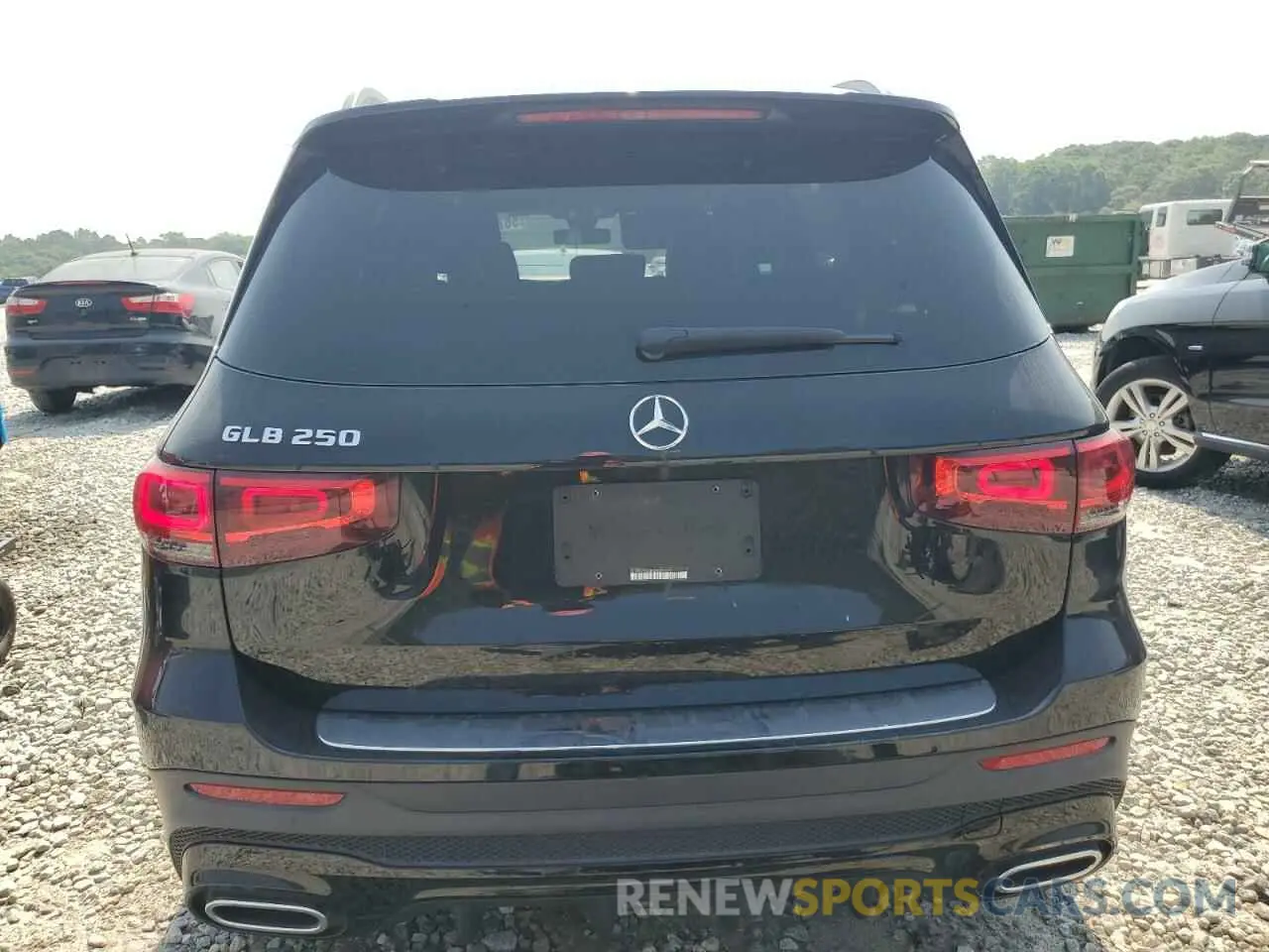 6 fotografías del automóvil dañado W1N4M4GB8MW090692 MERCEDES-BENZ GLB-CLASS 2021