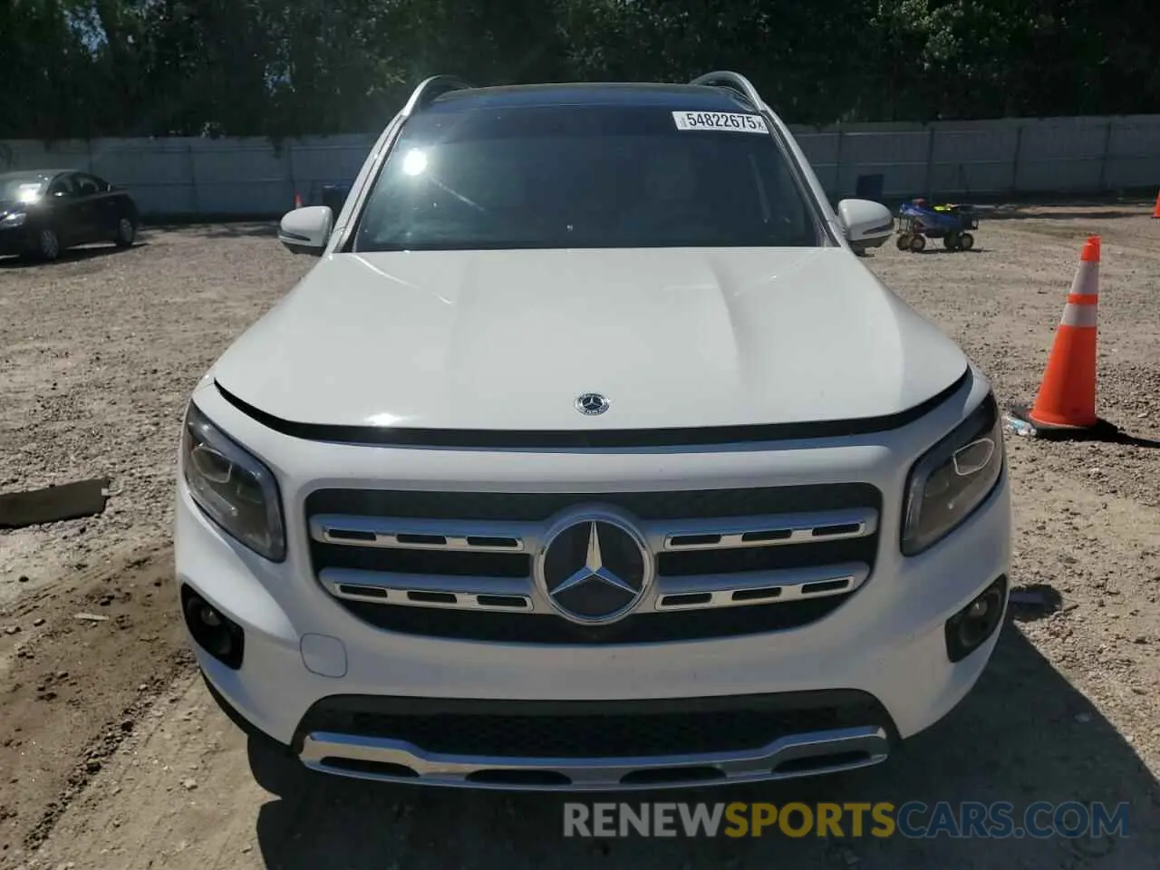 5 fotografías del automóvil dañado W1N4M4GB8MW111704 MERCEDES-BENZ GLB-CLASS 2021