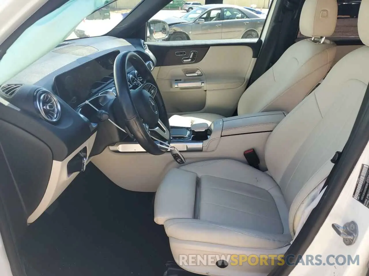 7 fotografías del automóvil dañado W1N4M4GB8MW111704 MERCEDES-BENZ GLB-CLASS 2021