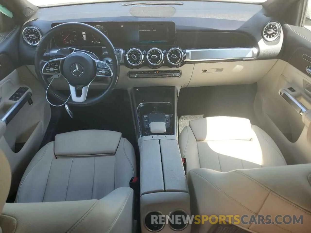 8 fotografías del automóvil dañado W1N4M4GB8MW111704 MERCEDES-BENZ GLB-CLASS 2021