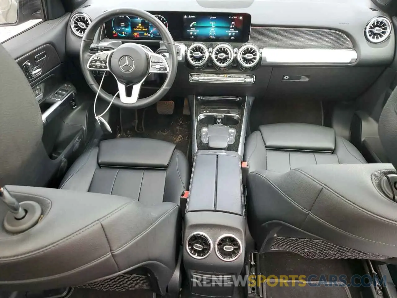 8 fotografías del automóvil dañado W1N4M4GBXMW118072 MERCEDES-BENZ GLB-CLASS 2021