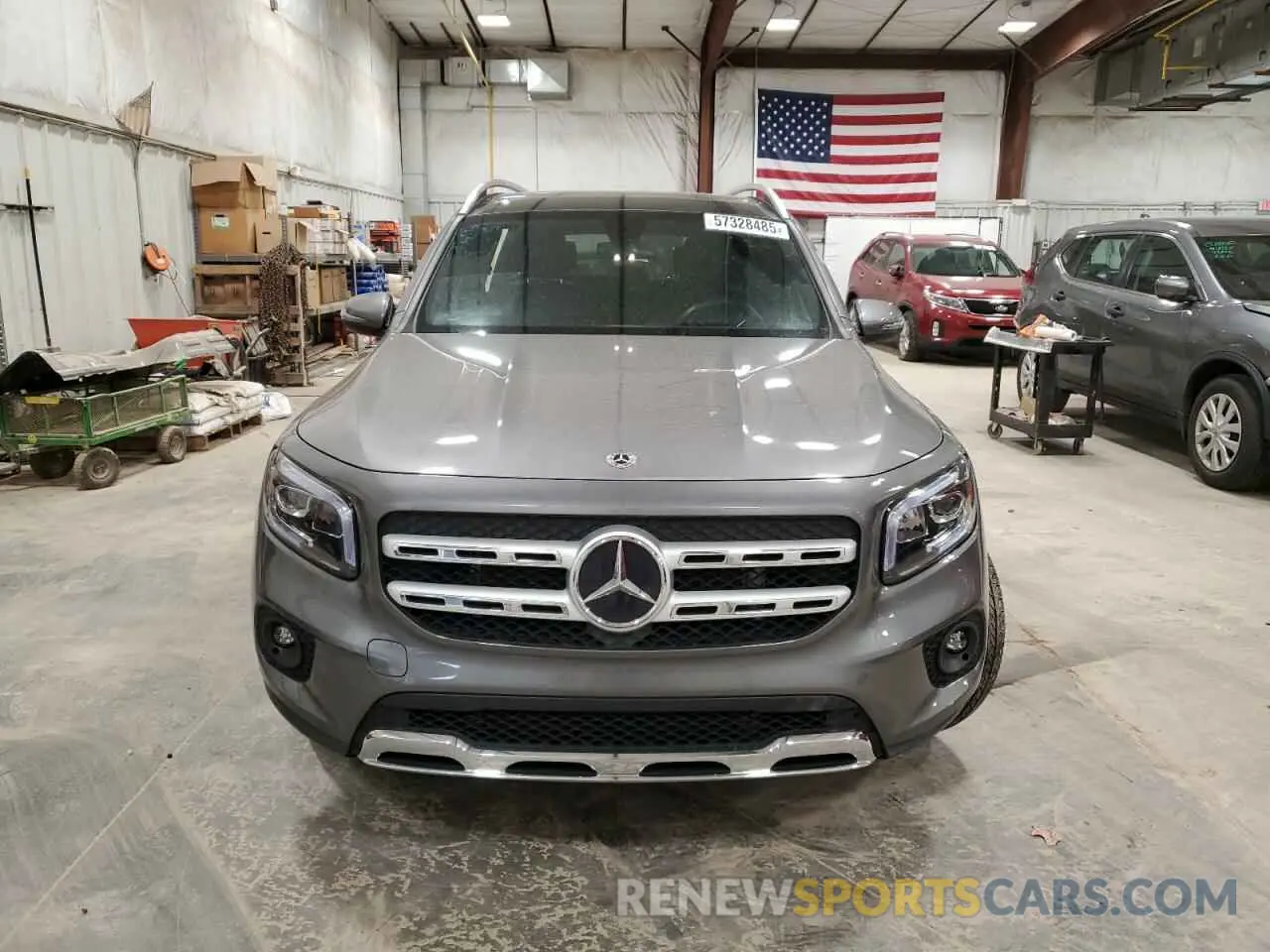 5 fotografías del automóvil dañado W1N4M4HB0MW109072 MERCEDES-BENZ GLB-CLASS 2021