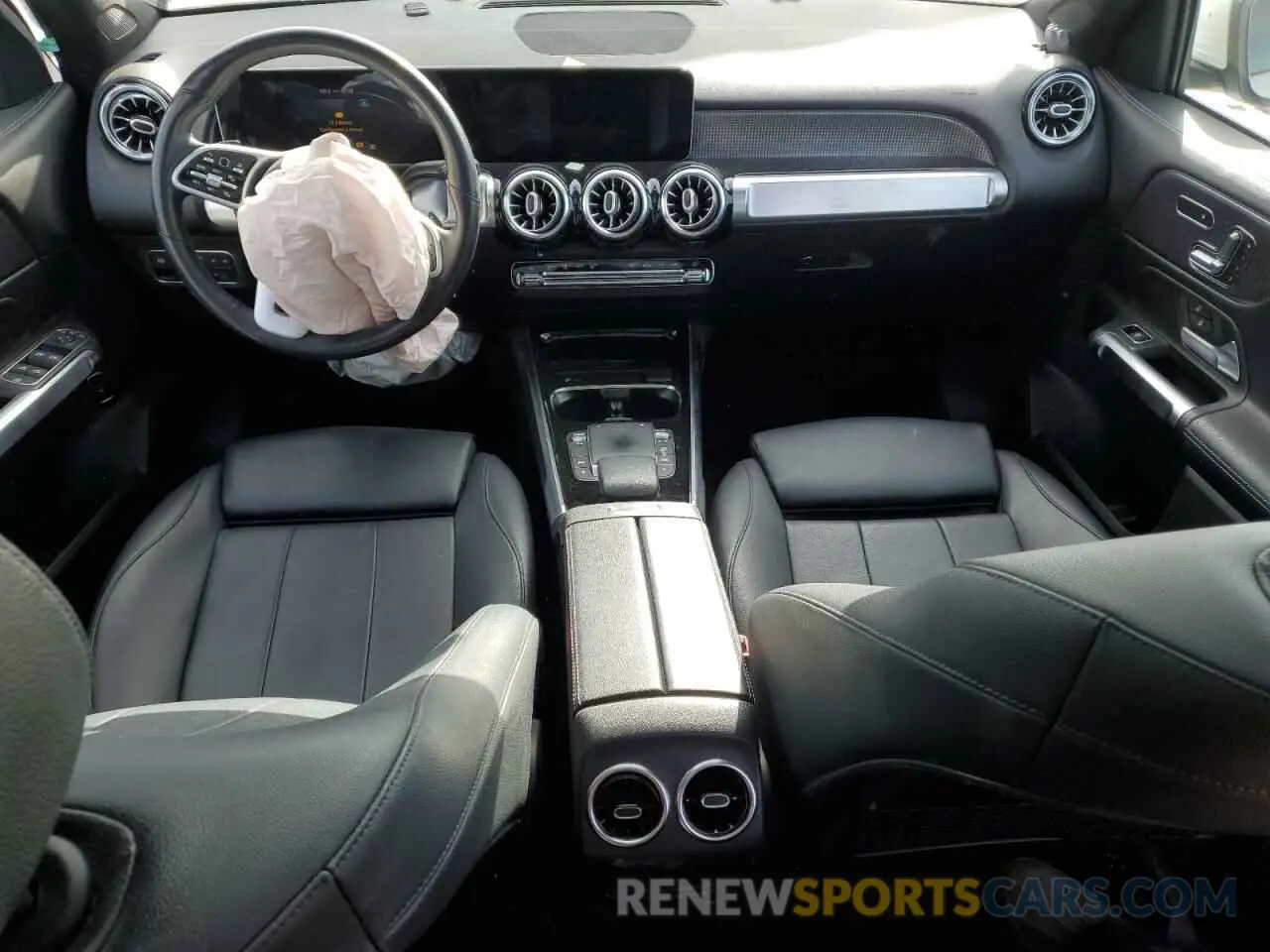 8 fotografías del automóvil dañado W1N4M4HB0MW136501 MERCEDES-BENZ GLB-CLASS 2021
