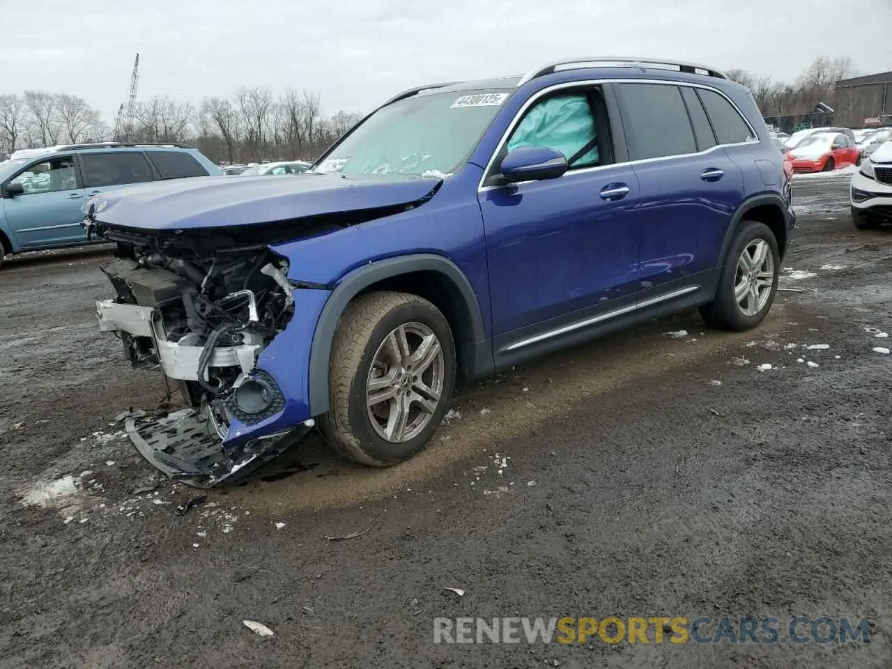 1 fotografías del automóvil dañado W1N4M4HB3MW116176 MERCEDES-BENZ GLB-CLASS 2021