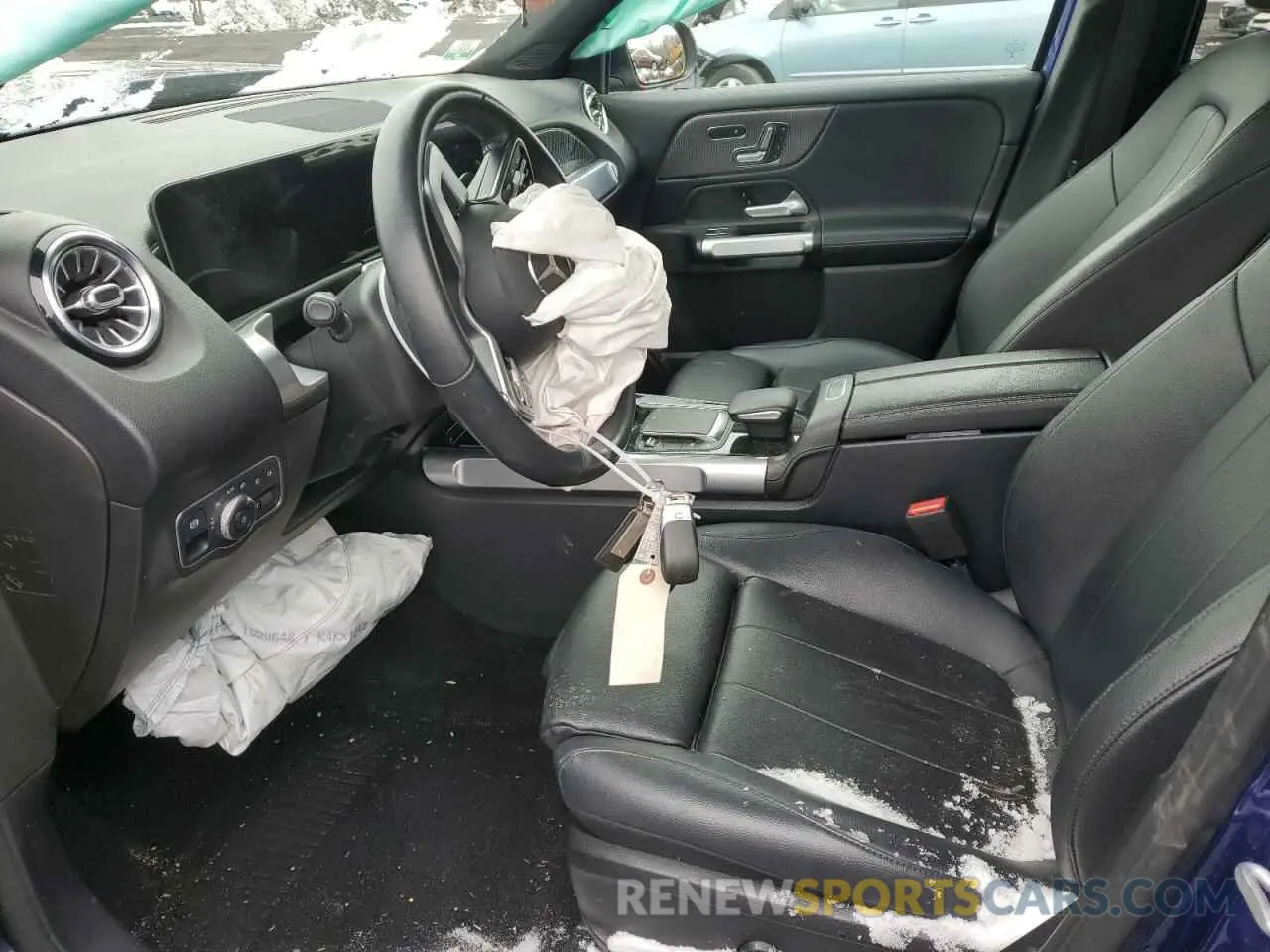 7 fotografías del automóvil dañado W1N4M4HB3MW116176 MERCEDES-BENZ GLB-CLASS 2021