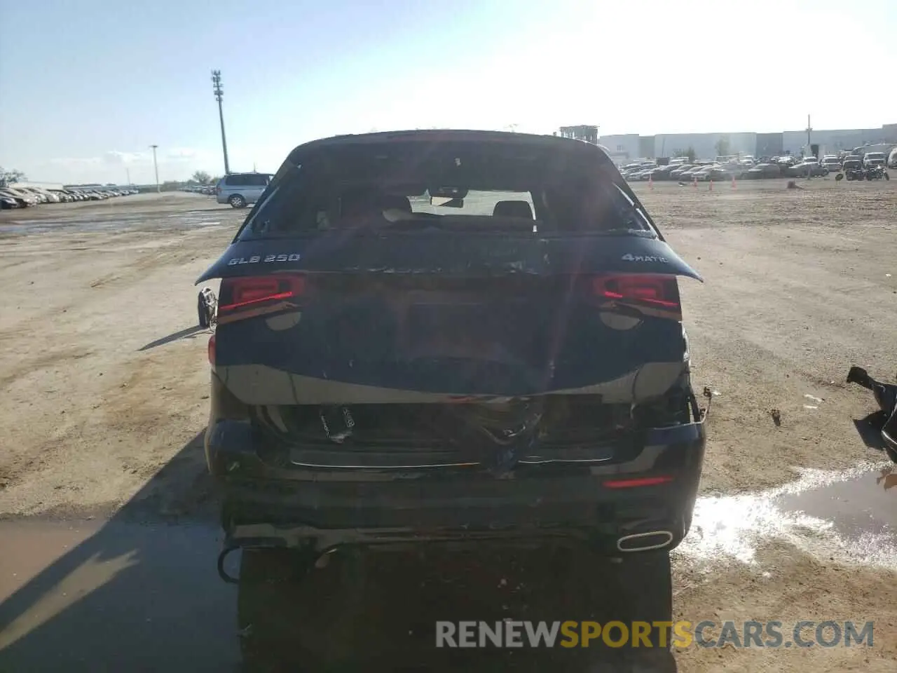 6 fotografías del automóvil dañado W1N4M4HB4MW078232 MERCEDES-BENZ GLB-CLASS 2021