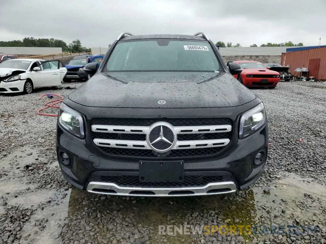 5 fotografías del automóvil dañado W1N4M4HB5MW100979 MERCEDES-BENZ GLB-CLASS 2021