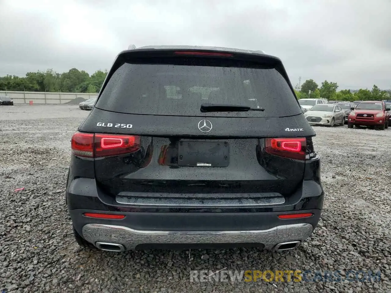 6 fotografías del automóvil dañado W1N4M4HB5MW100979 MERCEDES-BENZ GLB-CLASS 2021