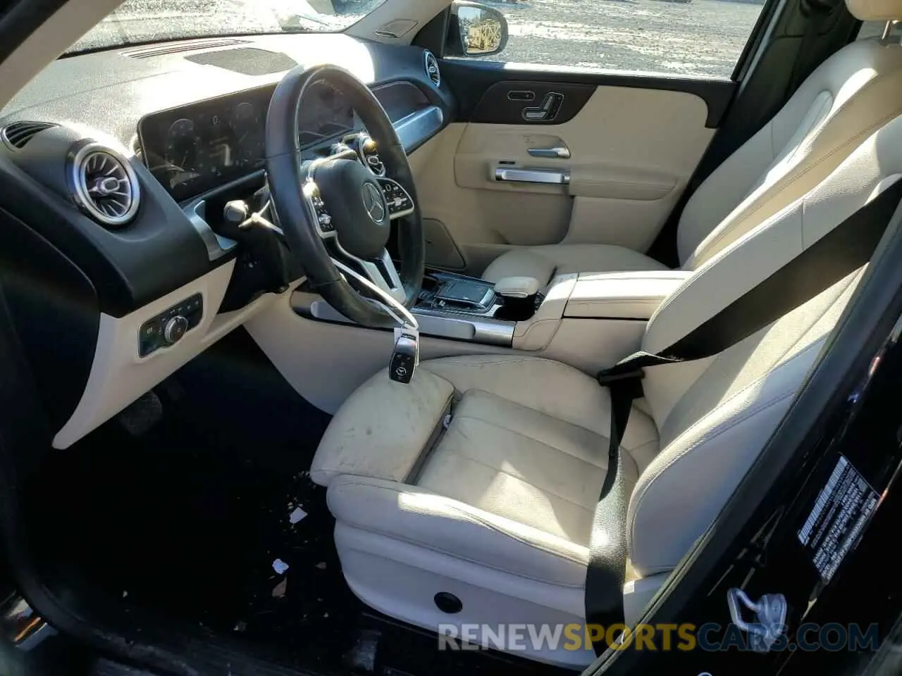 7 fotografías del automóvil dañado W1N4M4HB5MW102599 MERCEDES-BENZ GLB-CLASS 2021