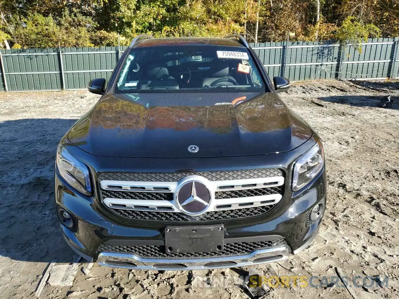 5 fotografías del automóvil dañado W1N4M4HB6MW154808 MERCEDES-BENZ GLB-CLASS 2021