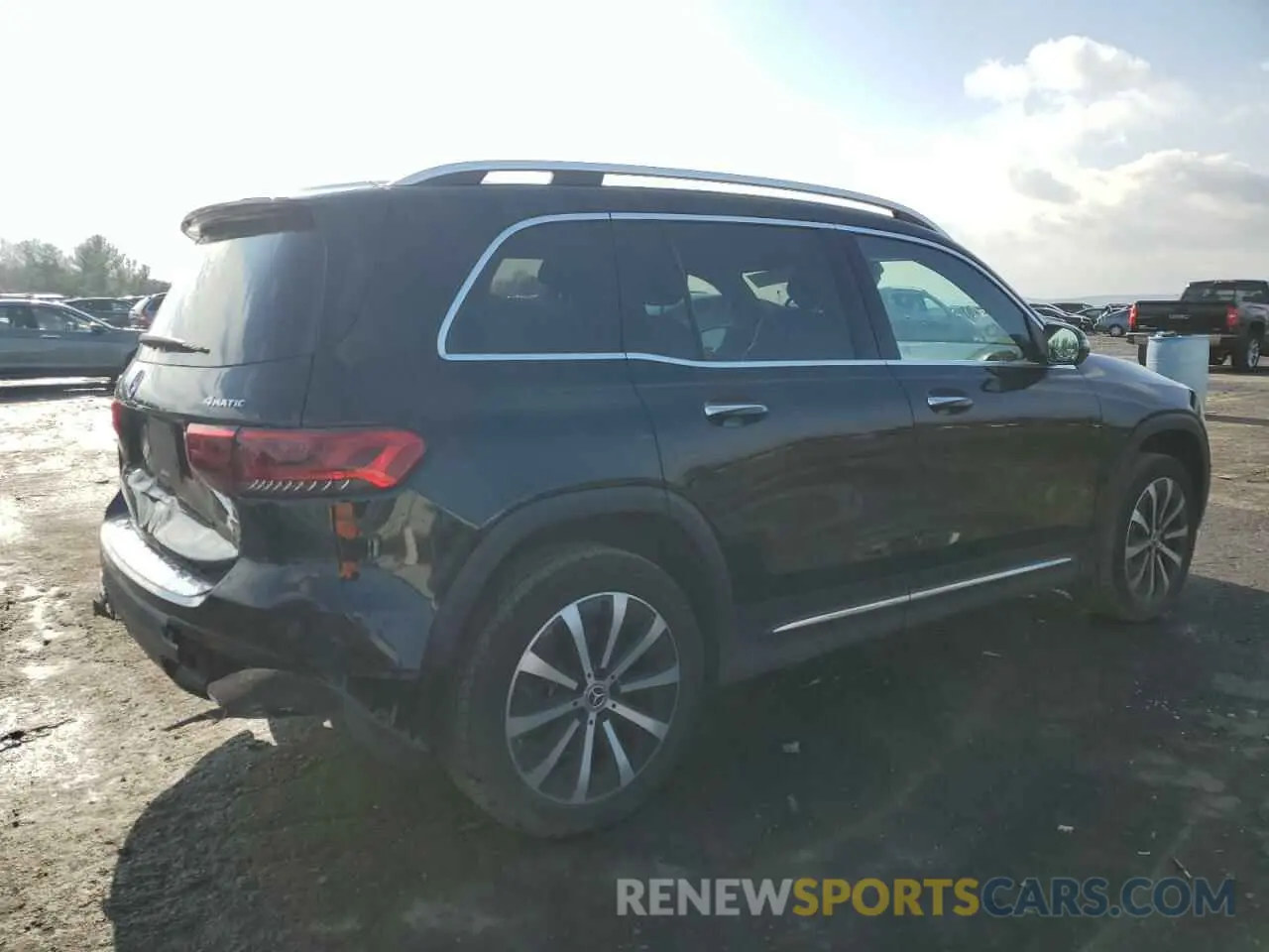 3 fotografías del automóvil dañado W1N4M4HB7MW084798 MERCEDES-BENZ GLB-CLASS 2021