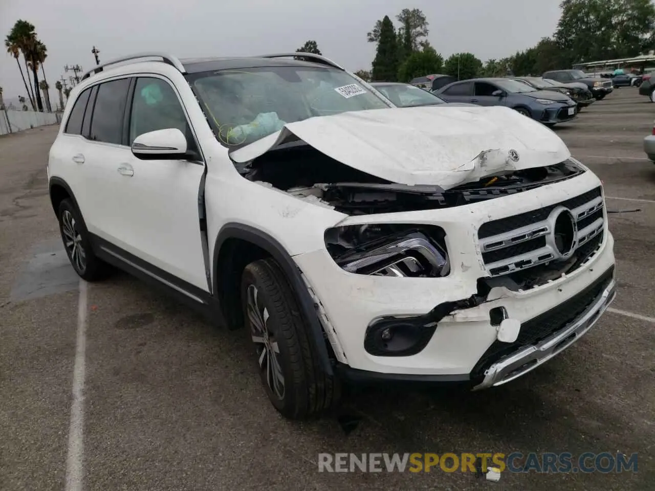 1 fotografías del automóvil dañado W1N4M4HB7MW105469 MERCEDES-BENZ GLB-CLASS 2021