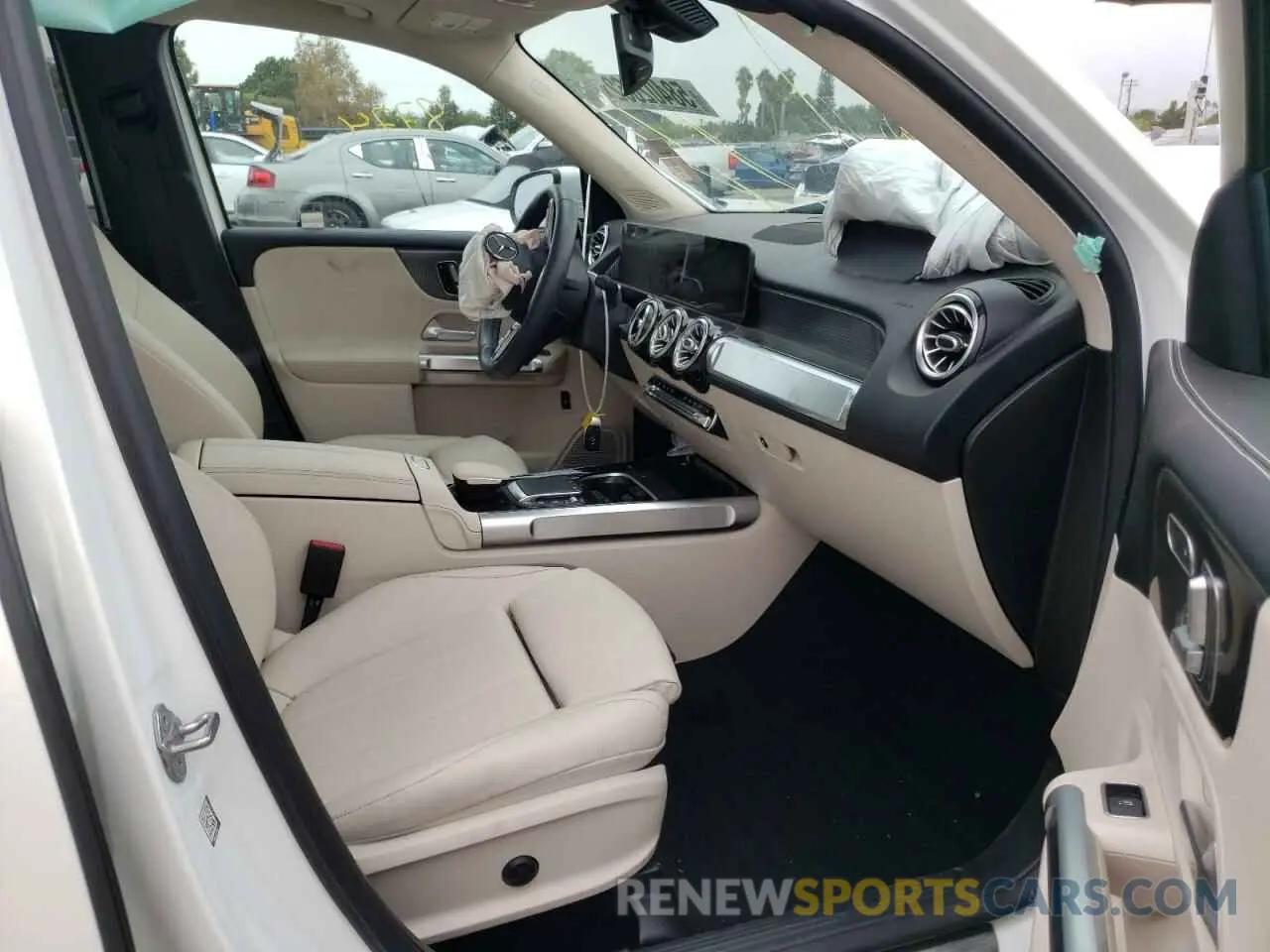 5 fotografías del automóvil dañado W1N4M4HB7MW105469 MERCEDES-BENZ GLB-CLASS 2021