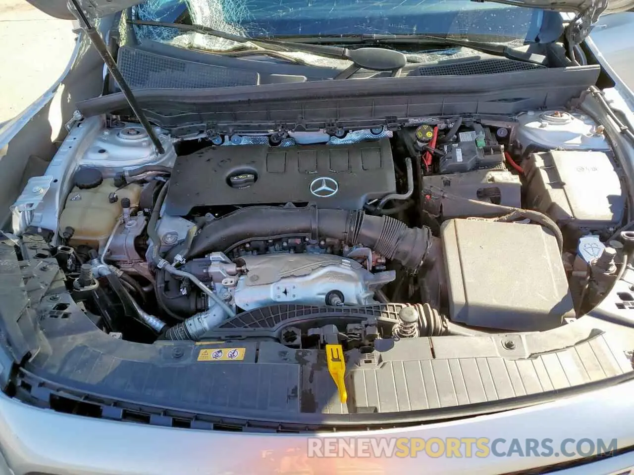 11 fotografías del automóvil dañado W1N4M4HB7MW129044 MERCEDES-BENZ GLB-CLASS 2021