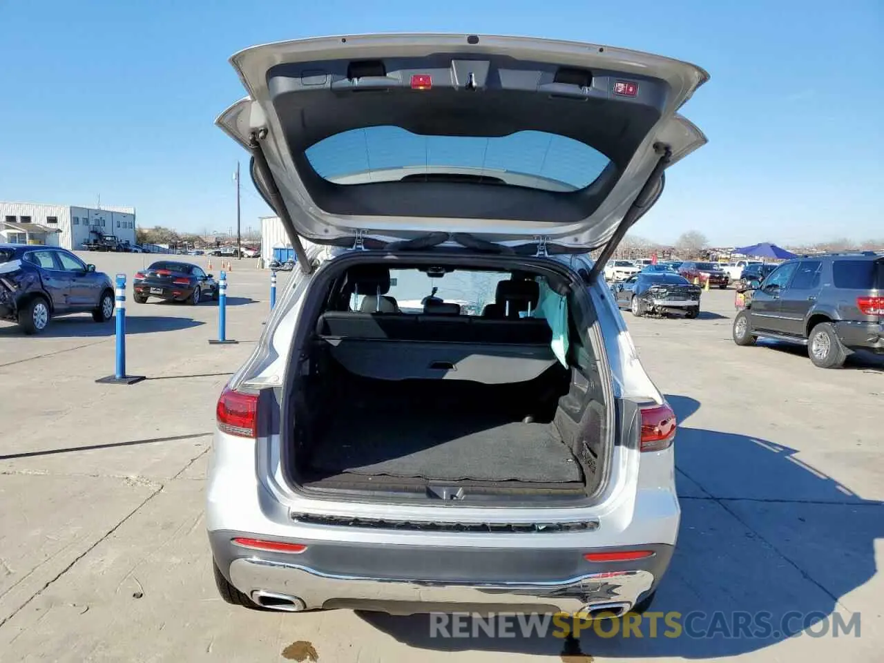 6 fotografías del automóvil dañado W1N4M4HB7MW129044 MERCEDES-BENZ GLB-CLASS 2021