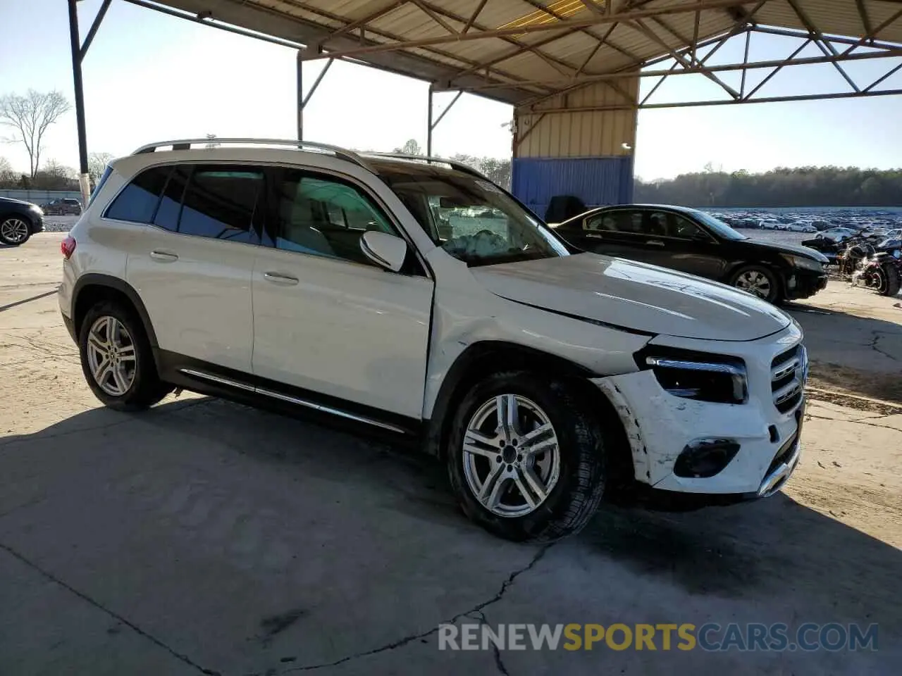 4 fotografías del automóvil dañado W1N4M4HB9MW102623 MERCEDES-BENZ GLB-CLASS 2021