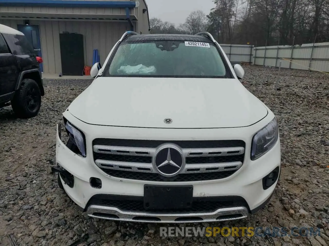 5 fotografías del automóvil dañado W1N4M4HB9MW102623 MERCEDES-BENZ GLB-CLASS 2021