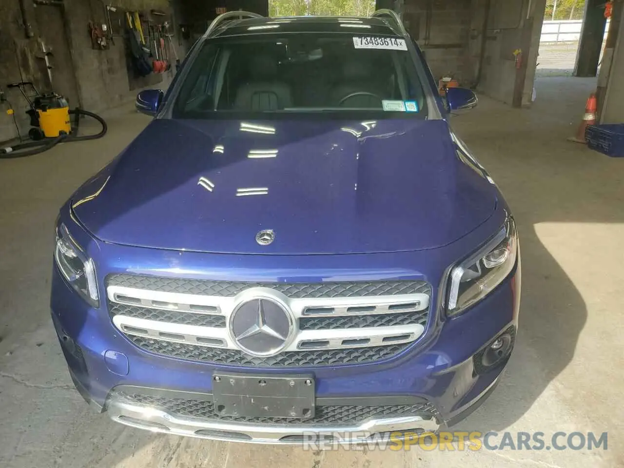 5 fotografías del automóvil dañado W1N4M4HB9MW112908 MERCEDES-BENZ GLB-CLASS 2021