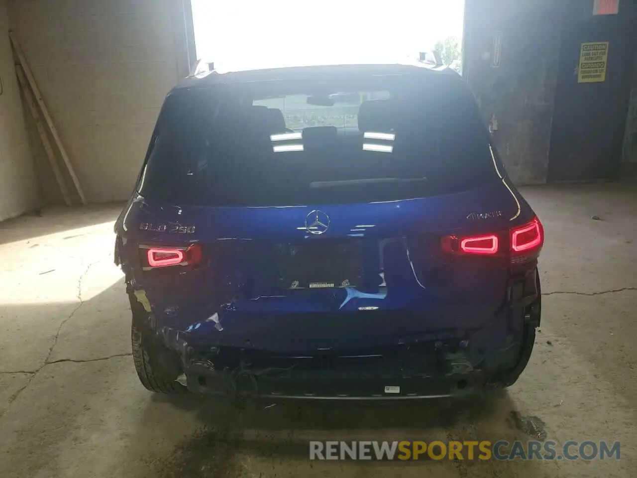 6 fotografías del automóvil dañado W1N4M4HB9MW112908 MERCEDES-BENZ GLB-CLASS 2021