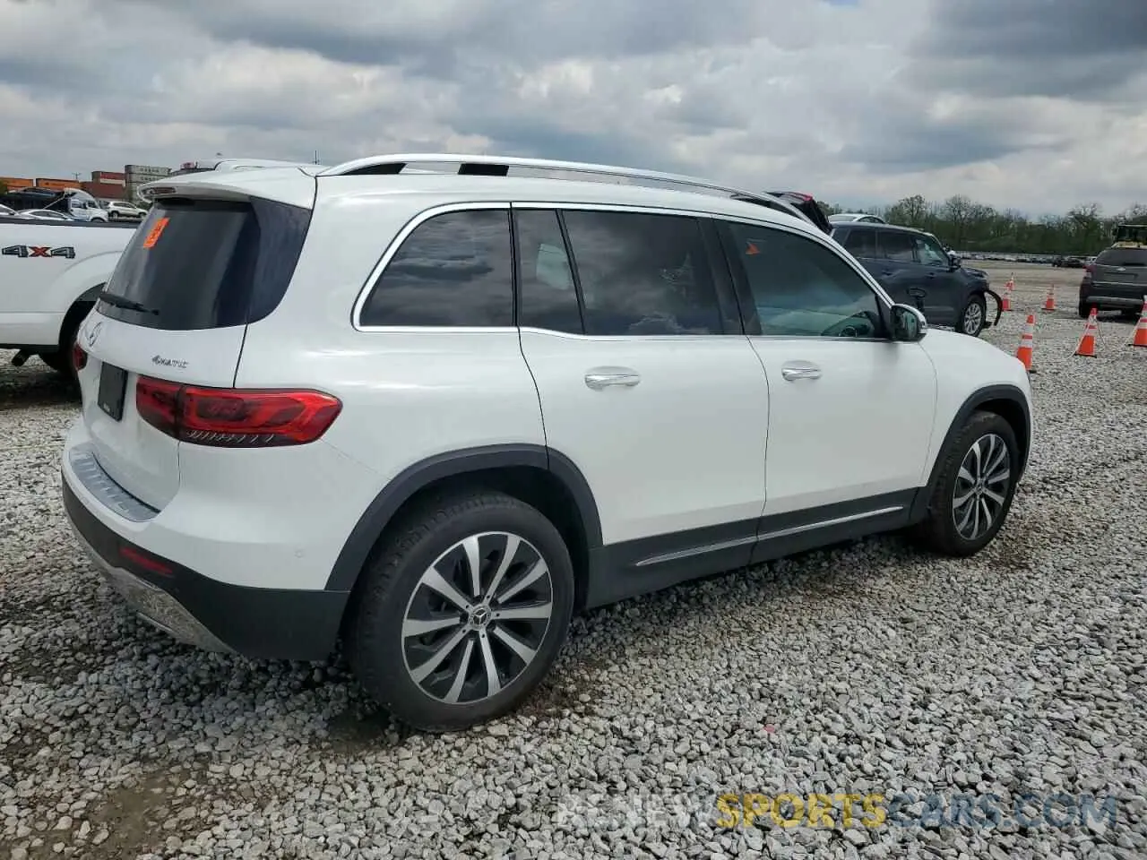 3 fotografías del automóvil dañado W1N4M4HB9MW154026 MERCEDES-BENZ GLB-CLASS 2021