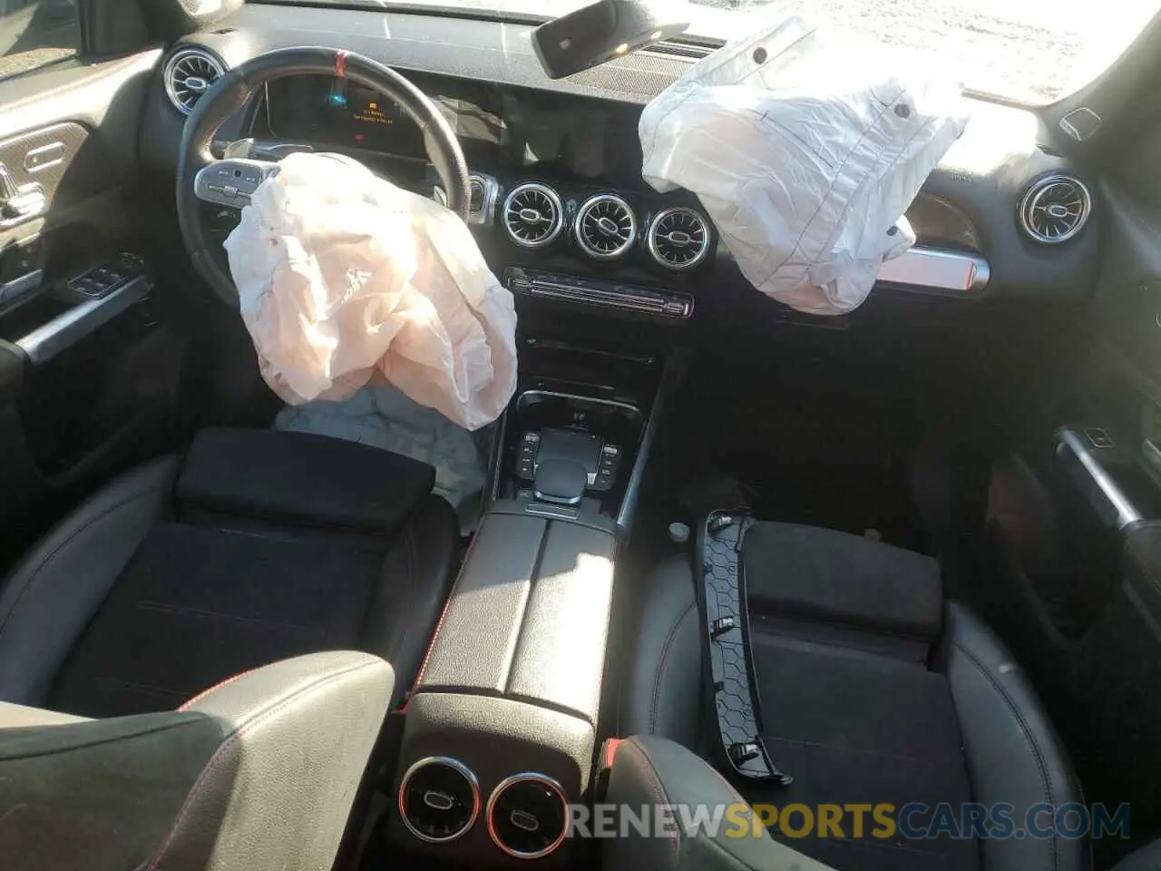 8 fotografías del automóvil dañado W1N4M5BB4MW147984 MERCEDES-BENZ GLB-CLASS 2021
