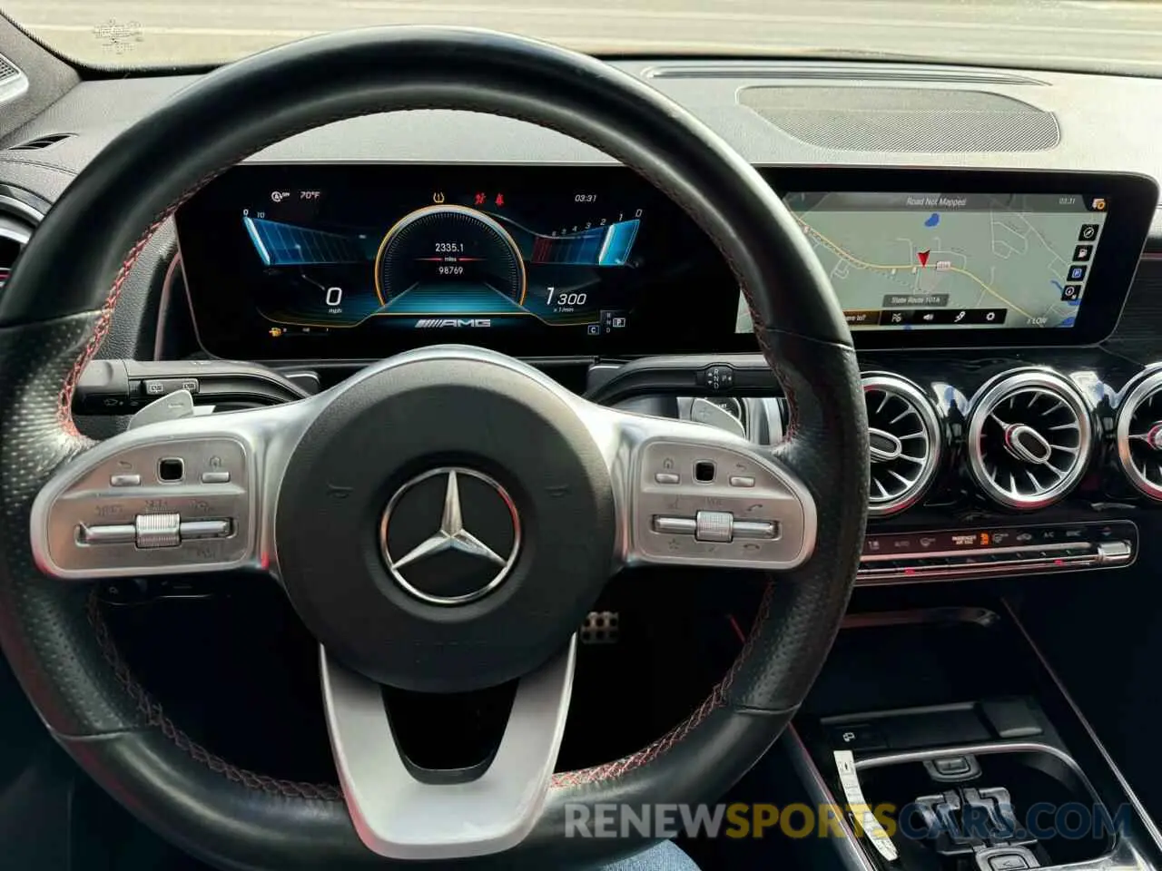 7 fotografías del automóvil dañado W1N4M5BBXMW137055 MERCEDES-BENZ GLB-CLASS 2021