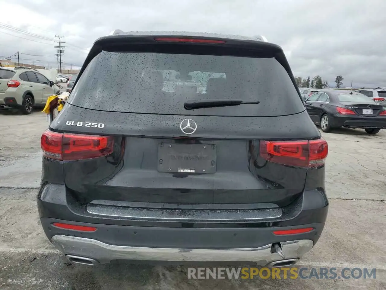 6 fotografías del automóvil dañado W1N4M4GB0NW206310 MERCEDES-BENZ GLB-CLASS 2022