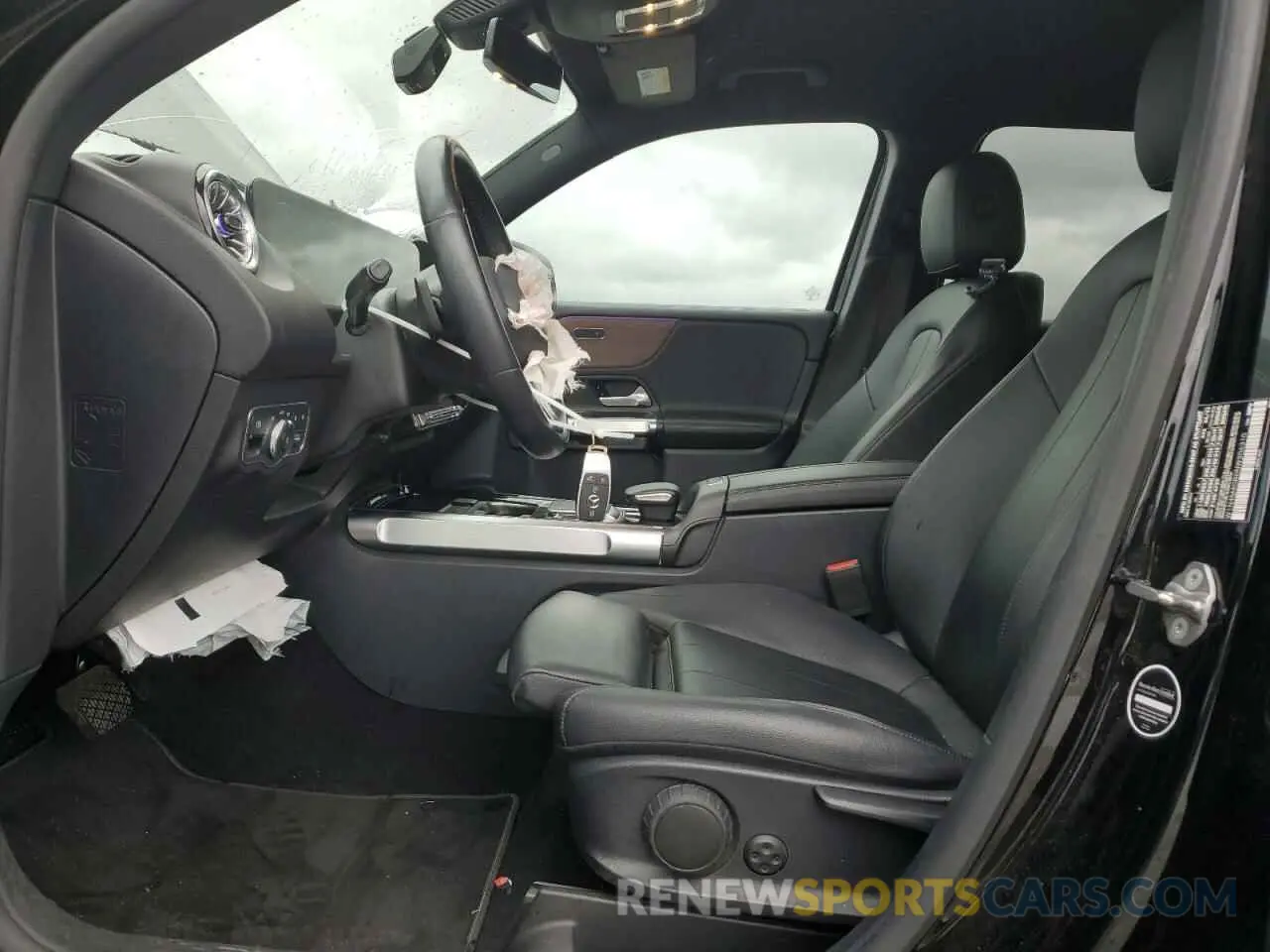 7 fotografías del automóvil dañado W1N4M4GB0NW206310 MERCEDES-BENZ GLB-CLASS 2022