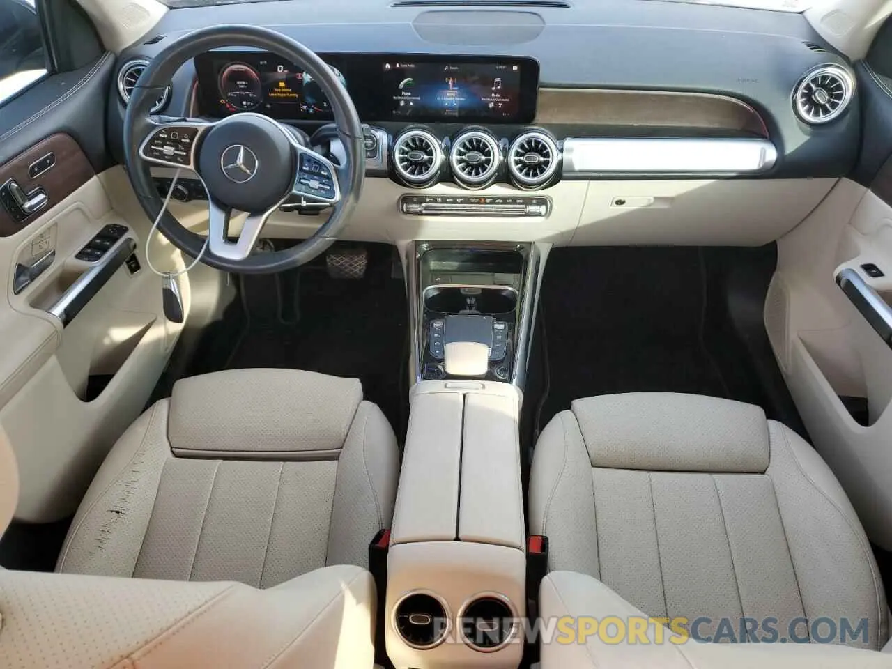 8 fotografías del automóvil dañado W1N4M4GB1NW232317 MERCEDES-BENZ GLB-CLASS 2022