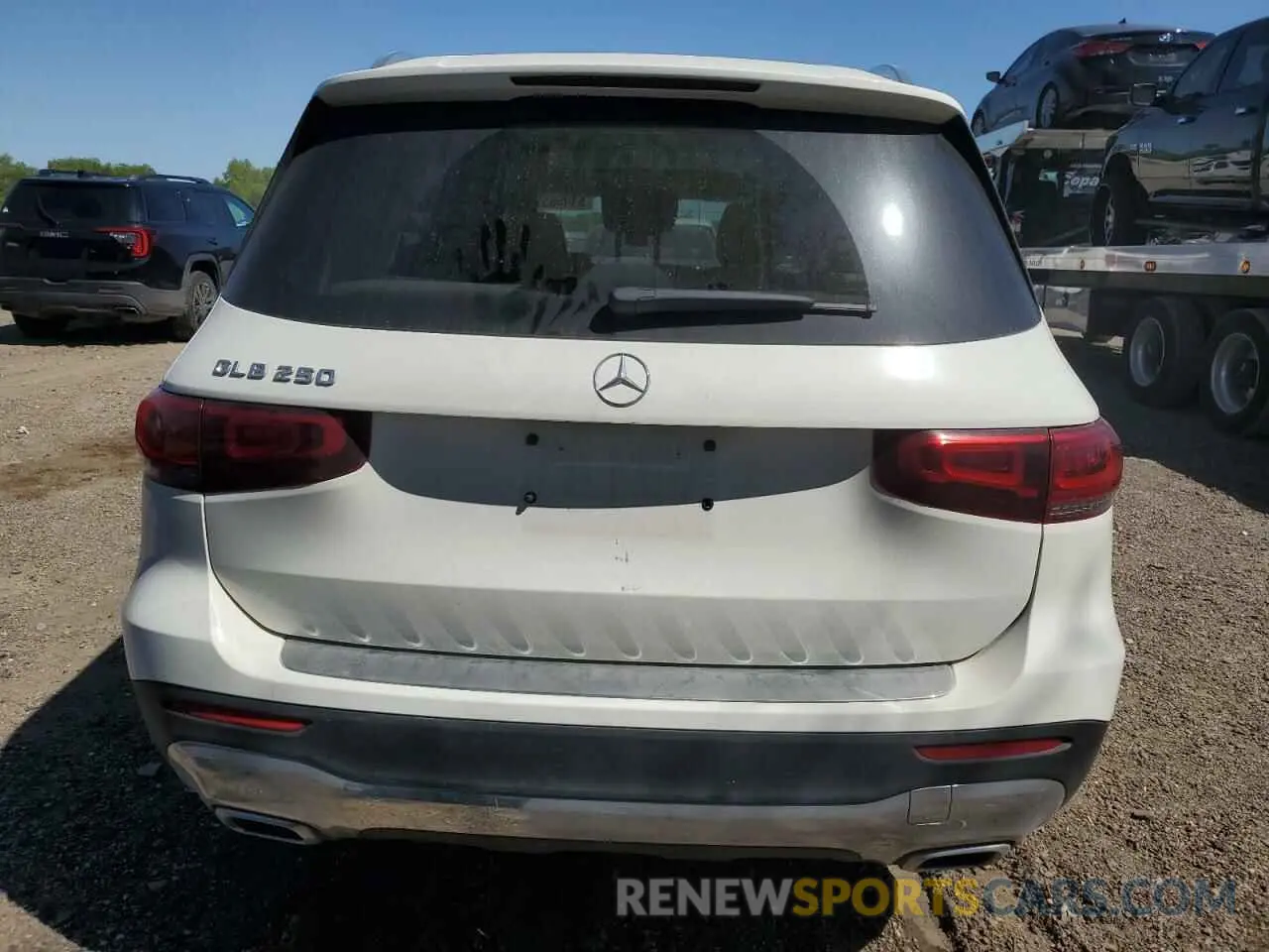 6 fotografías del automóvil dañado W1N4M4GB1NW246394 MERCEDES-BENZ GLB-CLASS 2022