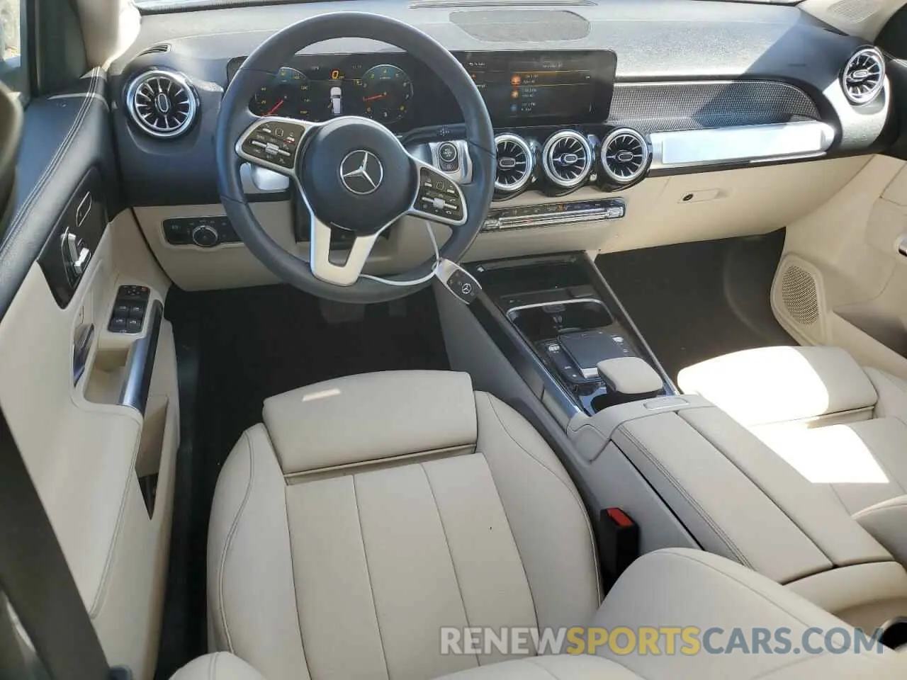 8 fotografías del automóvil dañado W1N4M4GB1NW246394 MERCEDES-BENZ GLB-CLASS 2022