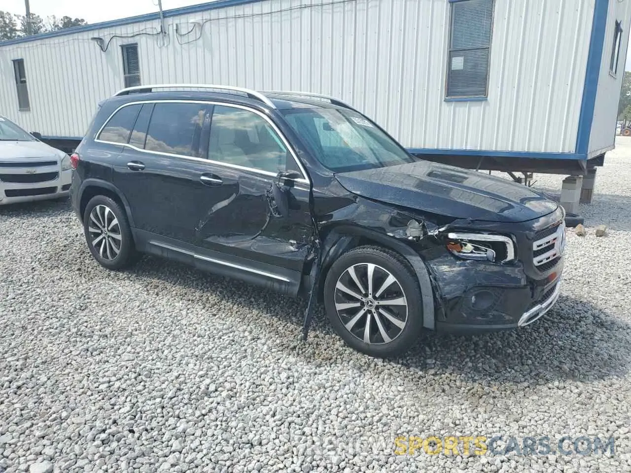 4 fotografías del automóvil dañado W1N4M4GB1NW250042 MERCEDES-BENZ GLB-CLASS 2022
