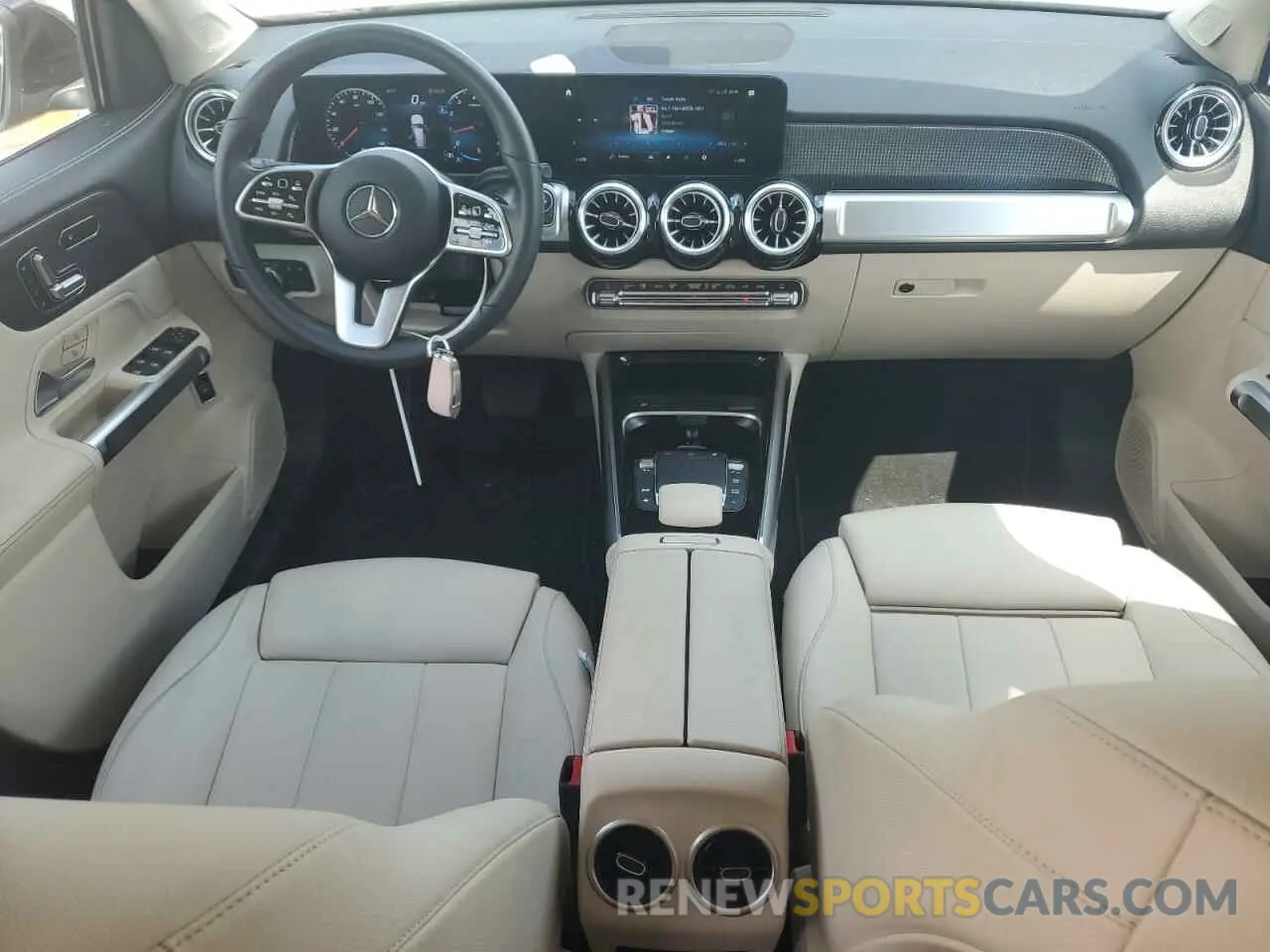 8 fotografías del automóvil dañado W1N4M4GB1NW250042 MERCEDES-BENZ GLB-CLASS 2022