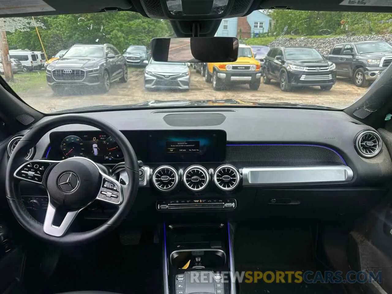 8 fotografías del automóvil dañado W1N4M4GB3NW247675 MERCEDES-BENZ GLB-CLASS 2022