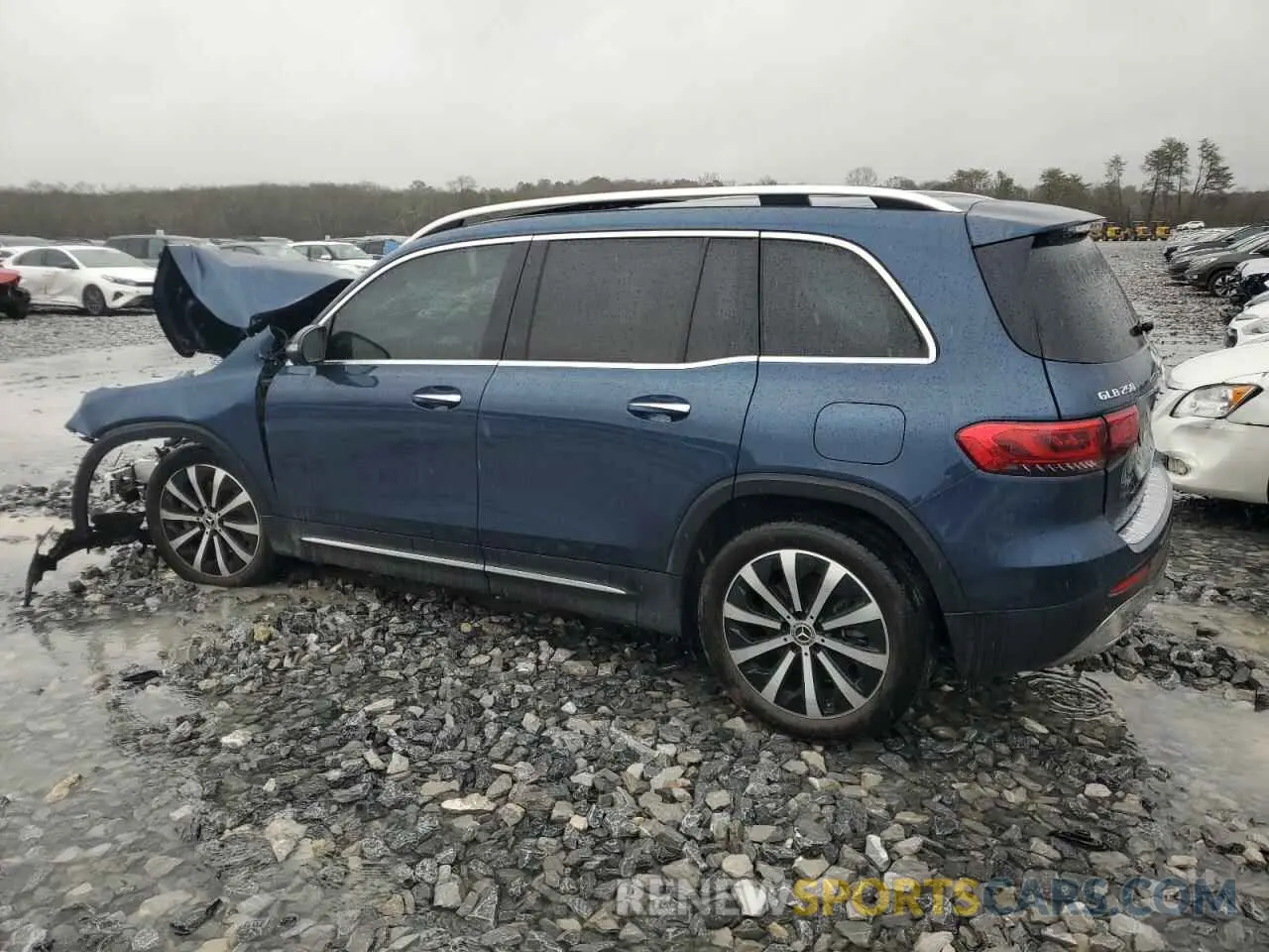 2 fotografías del automóvil dañado W1N4M4GB4NW175806 MERCEDES-BENZ GLB-CLASS 2022