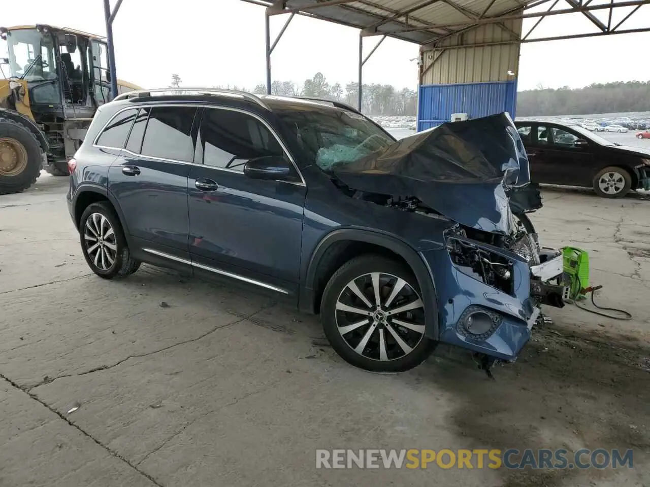 4 fotografías del automóvil dañado W1N4M4GB4NW175806 MERCEDES-BENZ GLB-CLASS 2022