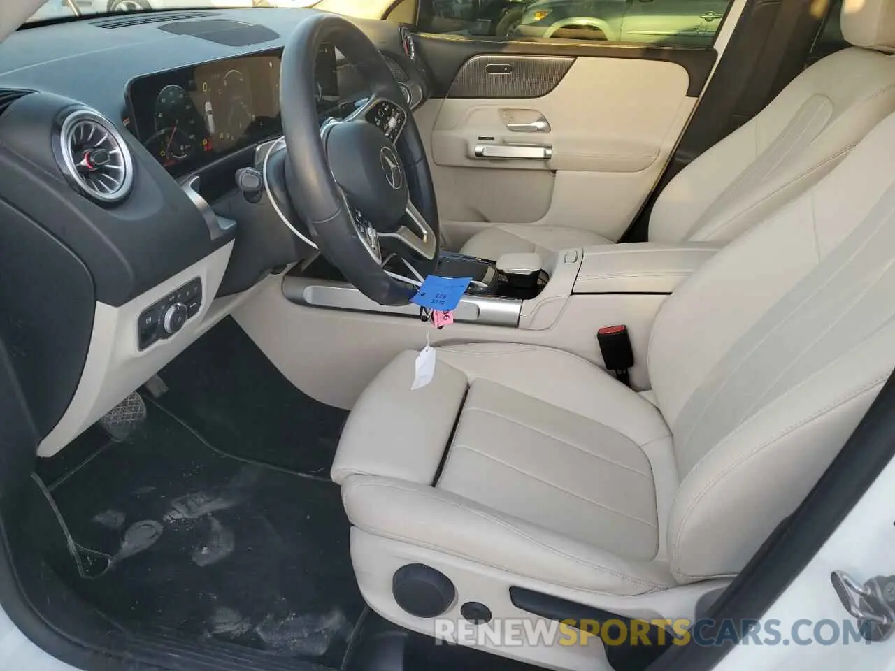 7 fotografías del automóvil dañado W1N4M4GB4NW190581 MERCEDES-BENZ GLB-CLASS 2022