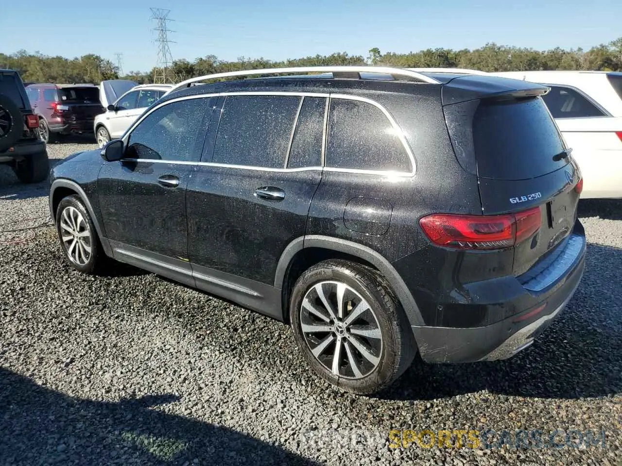 2 fotografías del automóvil dañado W1N4M4GB5NW245538 MERCEDES-BENZ GLB-CLASS 2022