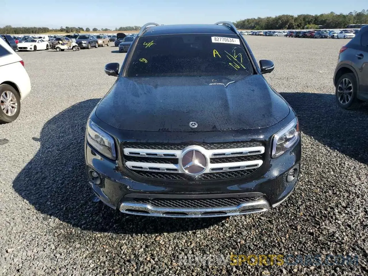 5 fotografías del automóvil dañado W1N4M4GB5NW245538 MERCEDES-BENZ GLB-CLASS 2022