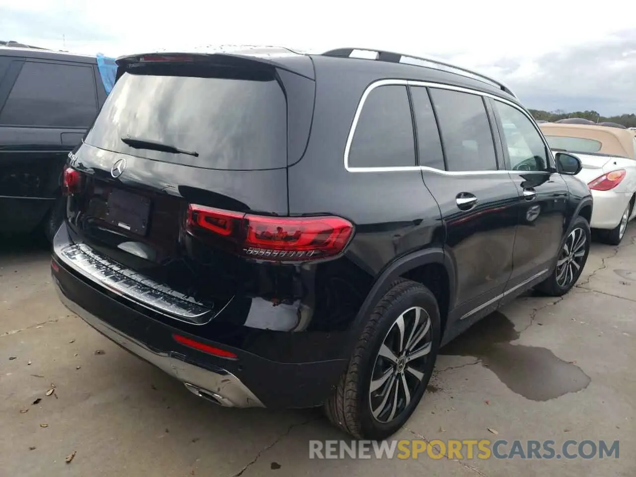 4 fotografías del automóvil dañado W1N4M4GB8NW257277 MERCEDES-BENZ GLB-CLASS 2022