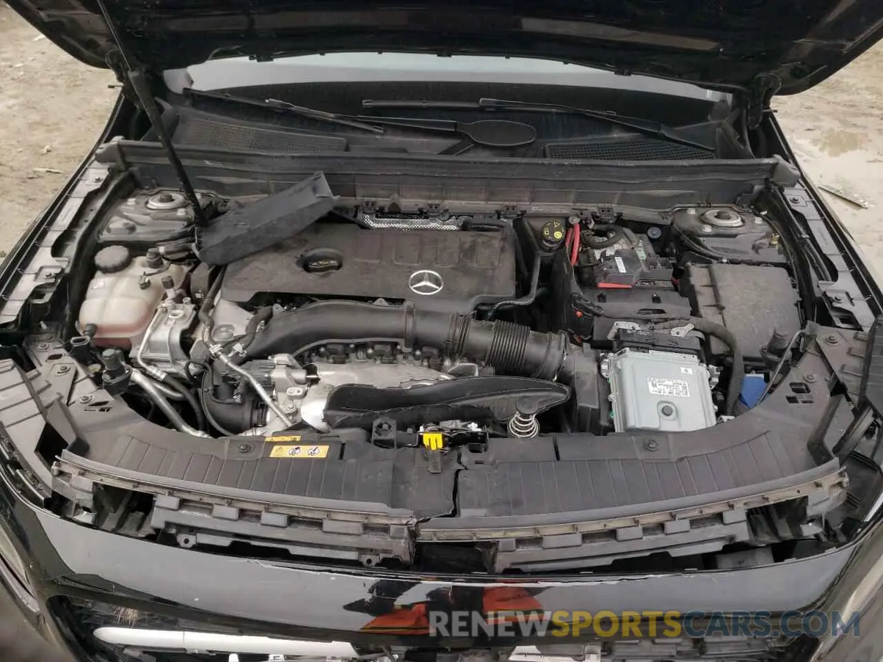 12 fotografías del automóvil dañado W1N4M4HB2NW176841 MERCEDES-BENZ GLB-CLASS 2022