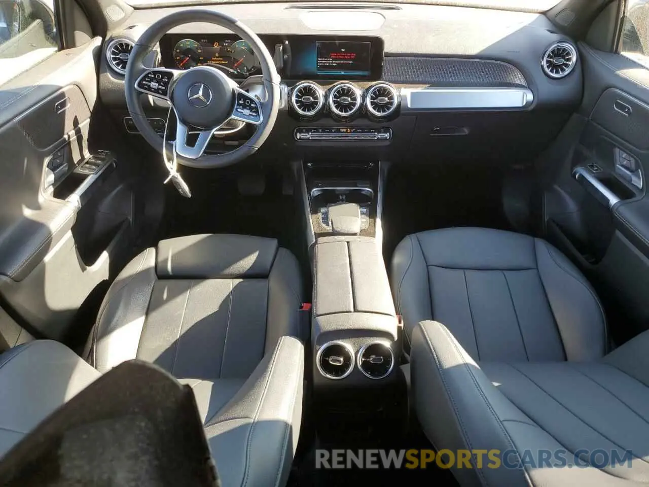 8 fotografías del automóvil dañado W1N4M4HB3NW183409 MERCEDES-BENZ GLB-CLASS 2022